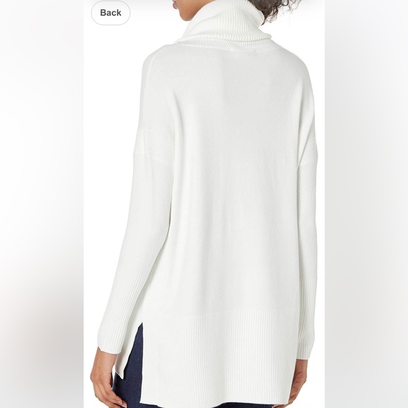 ✨NWT!✨ FRENCH CONNECTION Babysoft Cowl Neck Jumper Winter White – Women’s 2X NWT - Picture 5 of 10